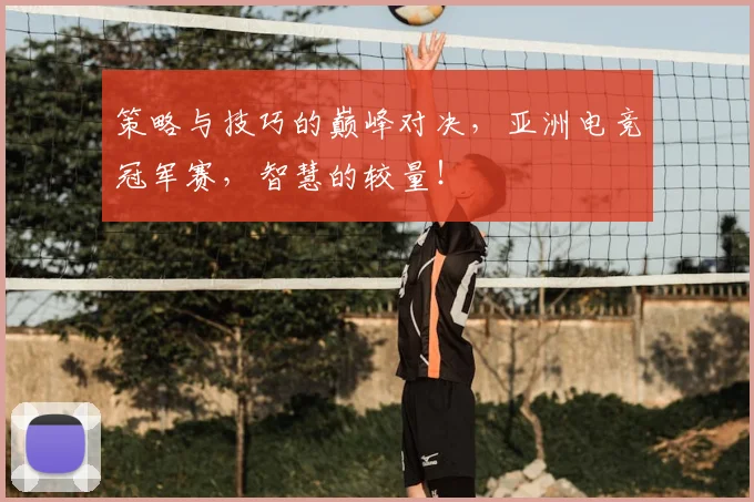 策略与技巧的巅峰对决，亚洲电竞冠军赛，智慧的较量！
